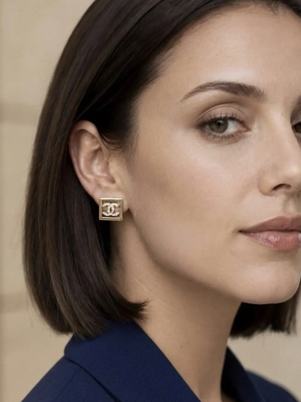 CHANEL designer stud